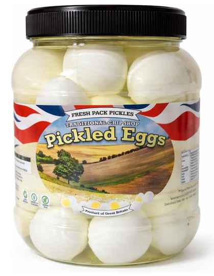 Chip Shop Style Pickled Eggs