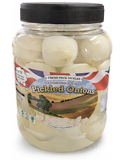 Chip Shop Style Pickled Onions