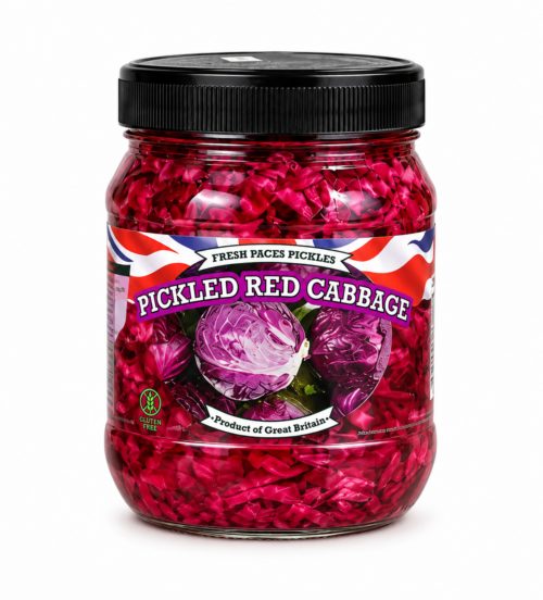1kg jar pickled red cabbage